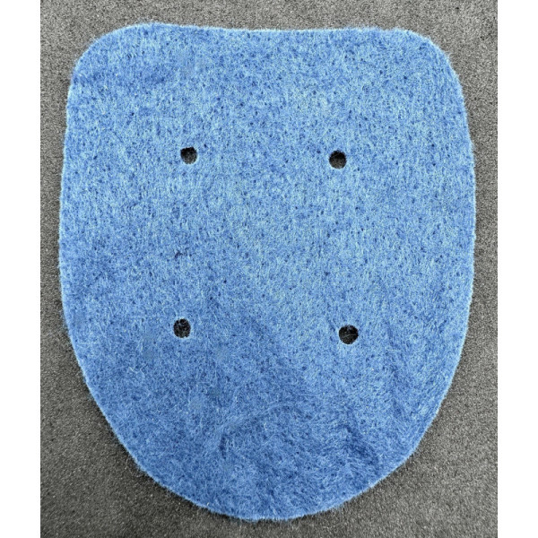 Felt Fabric for Arm Shields (Blue)
