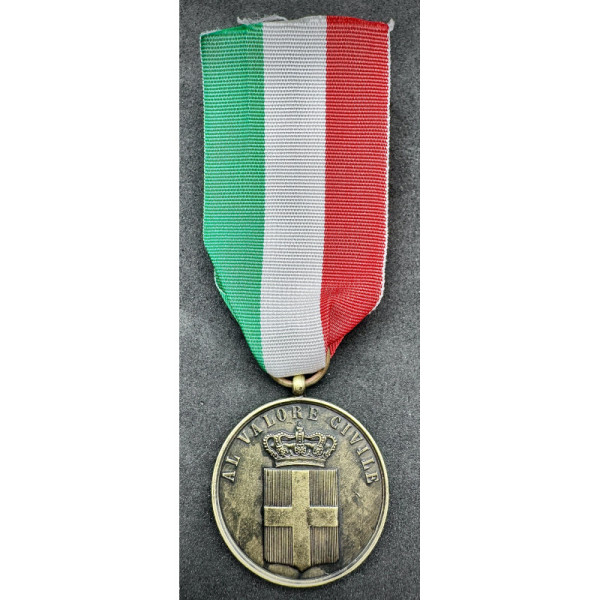 Medal for Civil Valor of the Kingdom of Italy (Bronze)