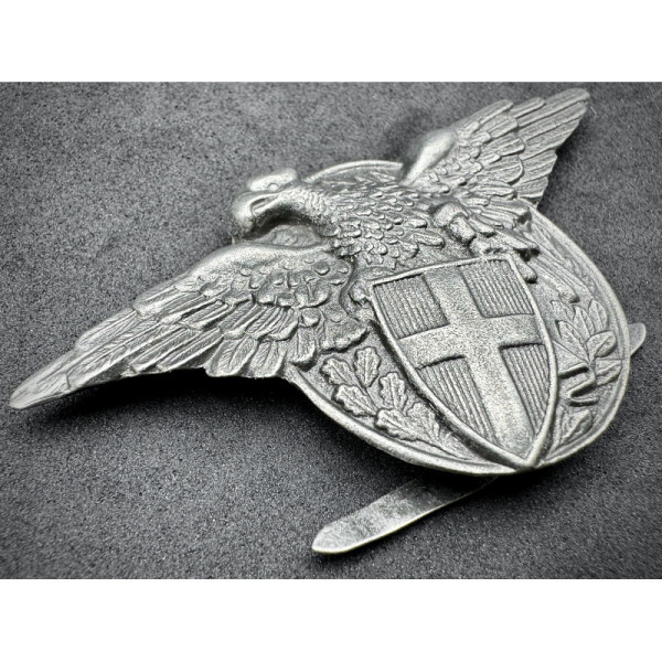 Fregio da Cappello della Polizia Sabauda