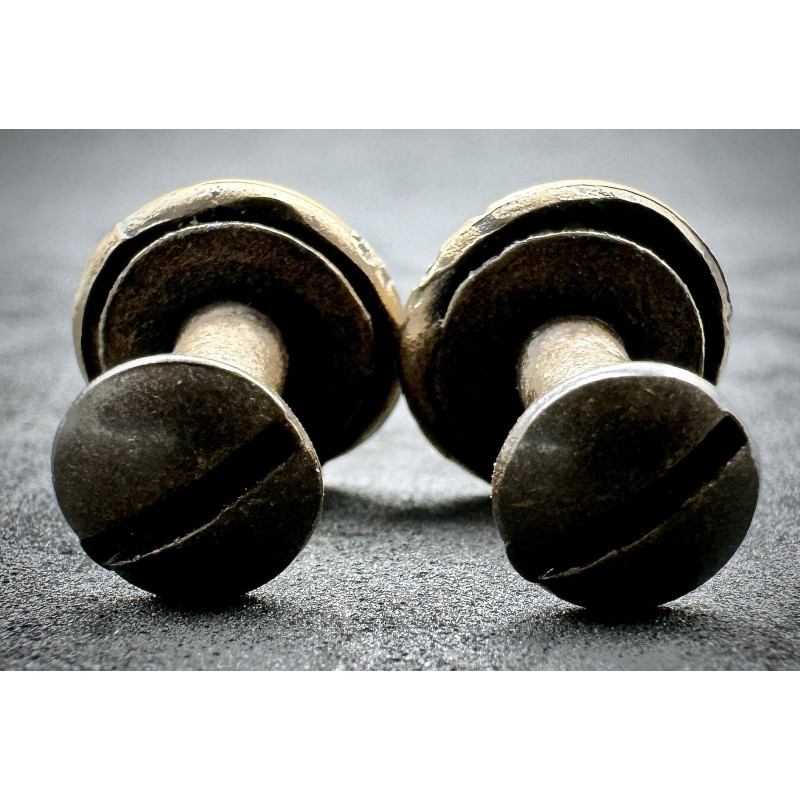 Shoulderboard Button - PNF Bronze (Couple) (13mm)