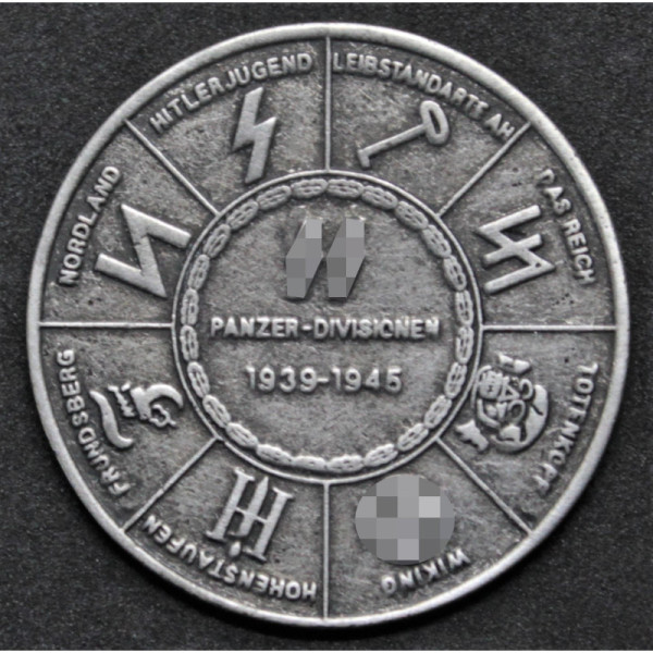 Medaille der SS und Wehrmacht Panzerdivisionen