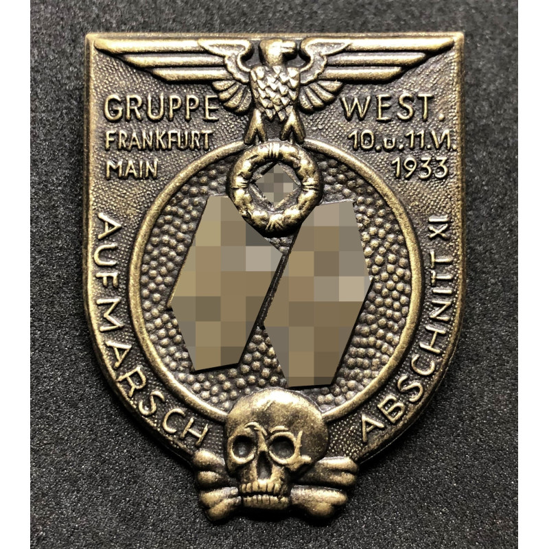 Distintivo del Ritrovo delle SS a Francoforte del 1933
