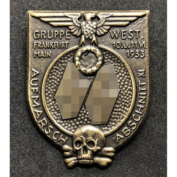 Distintivo del Ritrovo delle SS a Francoforte del 1933