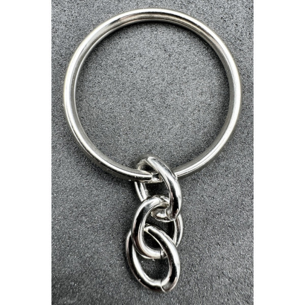 Anello Portachiavi con Catena