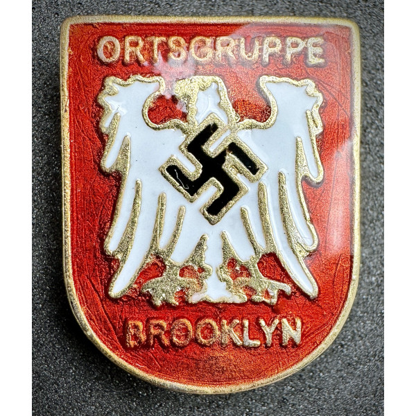 NSDAP Brooklyn Ortsgruppe Badge 2