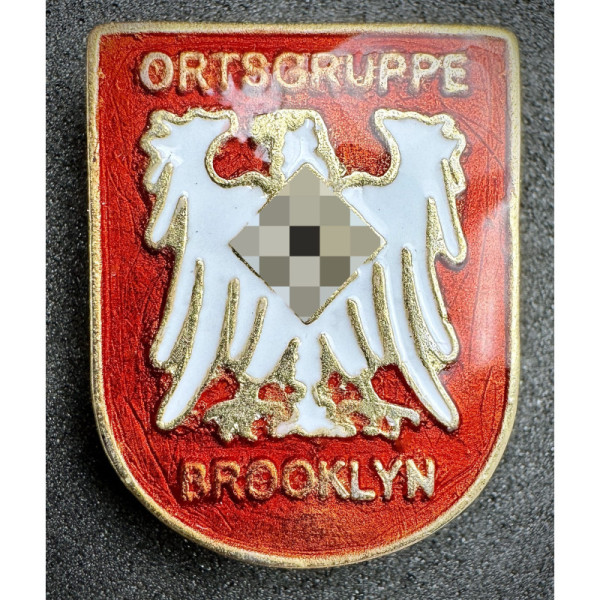 NSDAP Brooklyn Ortsgruppe Badge