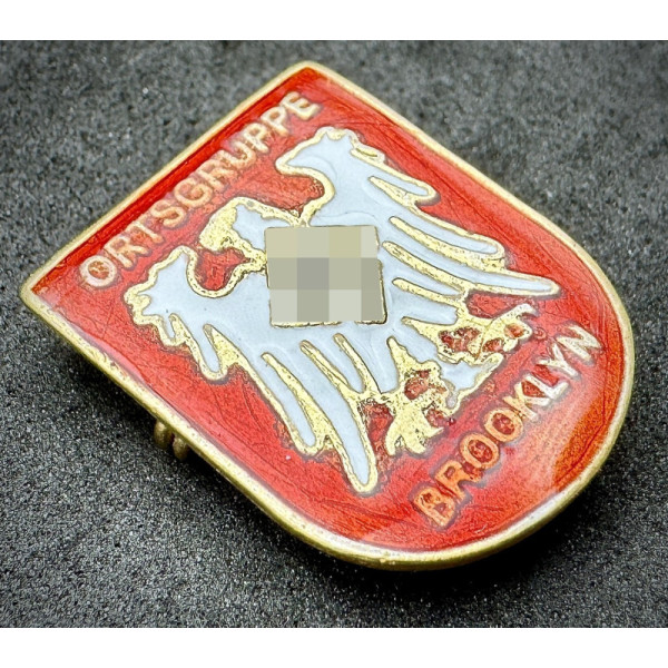 NSDAP Brooklyn Ortsgruppe Badge
