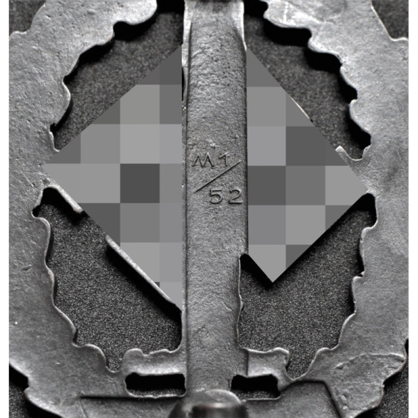 SA Sport badge for War Wounded (Black)
