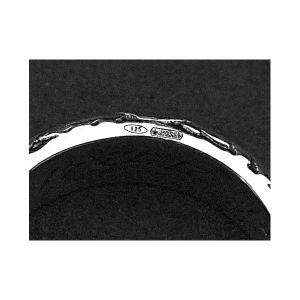 •925 Silver• SS Honour Ring (Totenkopfring) of Kurt "Panzer" Meyer