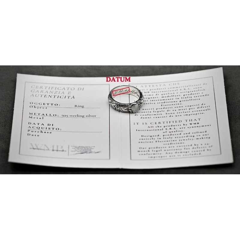 - Argento 925• SS-Ehrenring (Totenkopfring) - PERSONALIZZATO