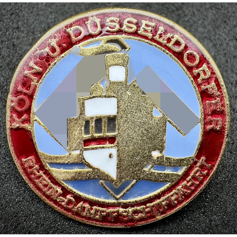Koln u. Dusseldorfer Rhein Dampfschiffahrt Abzeichen