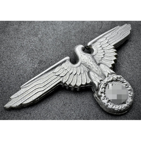 SS Eagle Hat Badge (First type)