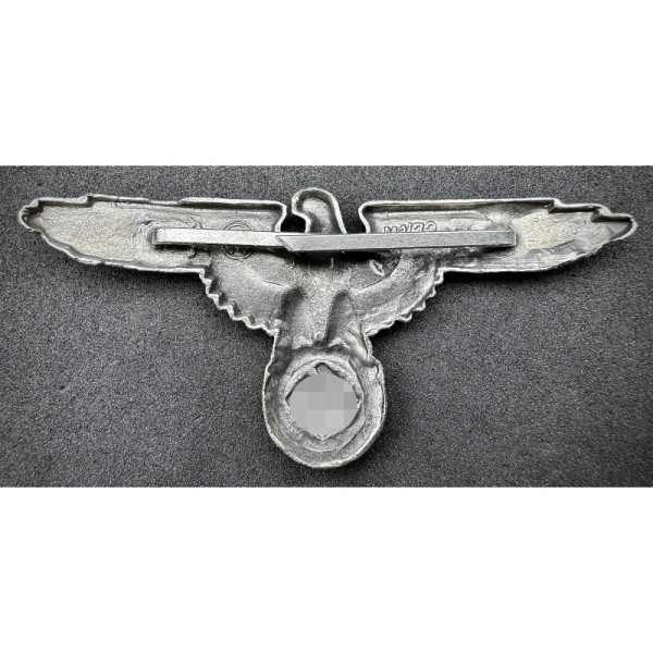 SS Eagle Hat Badge (First type)