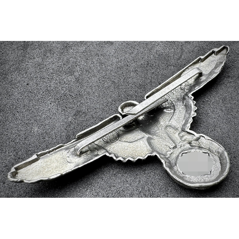 SS Eagle Hat Badge (First type)