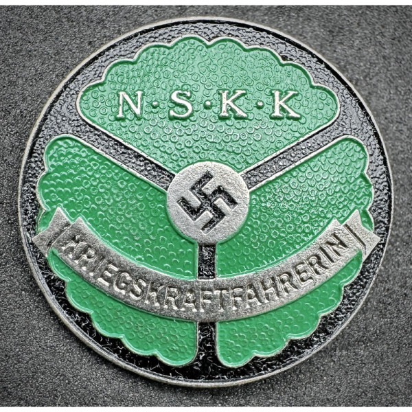 Distintivo NSKK Kriegskraftfahrerin (autista donna) 4ª classe