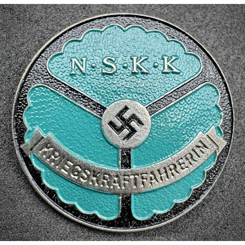 Distintivo NSKK Kriegskraftfahrerin (autista donna) 2ª classe