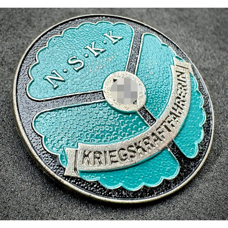 Distintivo NSKK Kriegskraftfahrerin (autista donna) 2ª classe