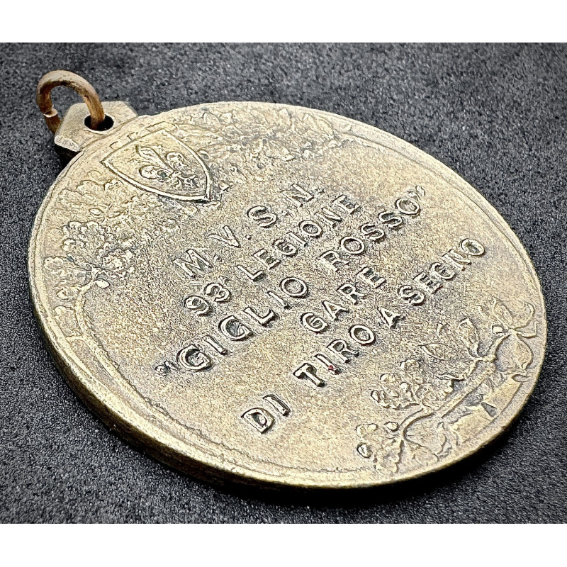 Medaille für Teilnehmer an Schießwettbewerben - MVSN 93. Legion „Giglio Rosso“