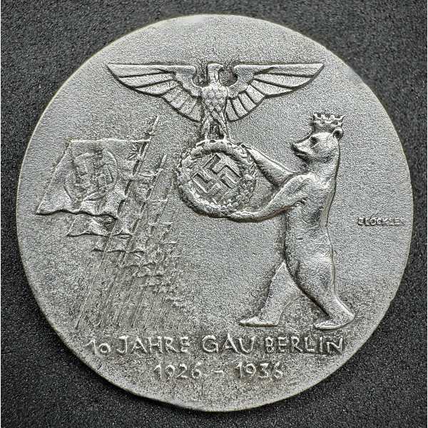 Treffabzeichen 10 Jahre Gau Berlin 1926-1936