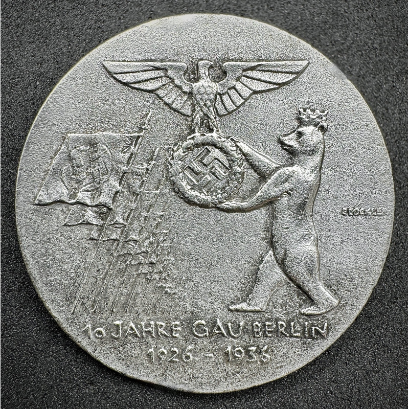 Distintivo del Ritrovo 10 Anni Gau Berlin 1926-1936