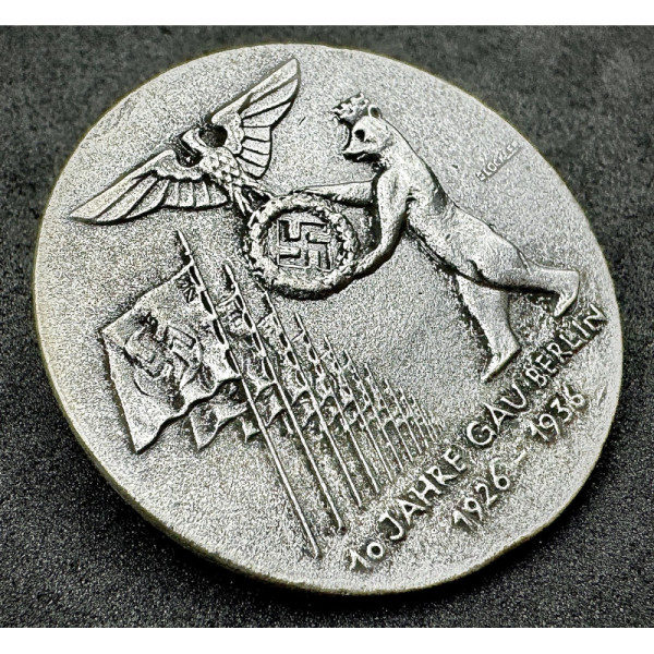 Distintivo del Ritrovo 10 Anni Gau Berlin 1926-1936
