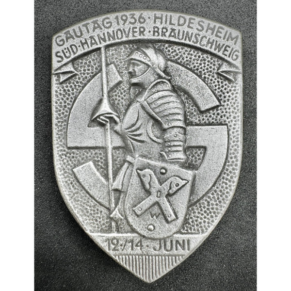 Distintivo Gautag 1936 Hannover Sud Braunschweig a Hildesheim