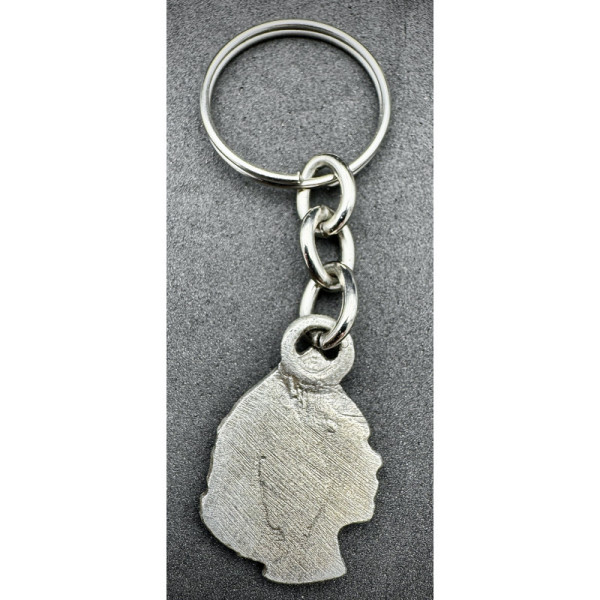 Key ring - Mussolini in Mouth of the Wolf