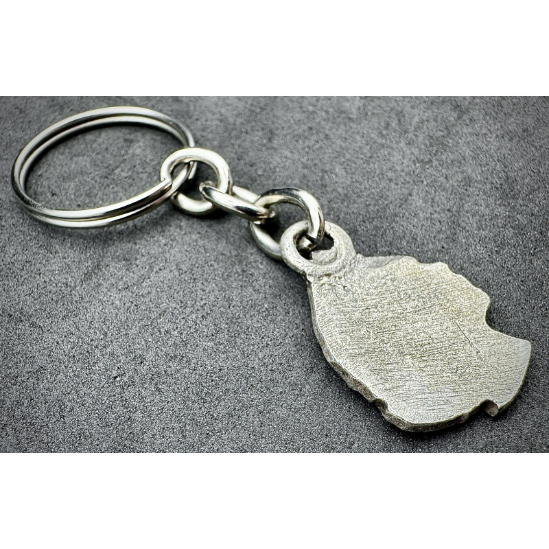 Key ring - Mussolini in Mouth of the Wolf