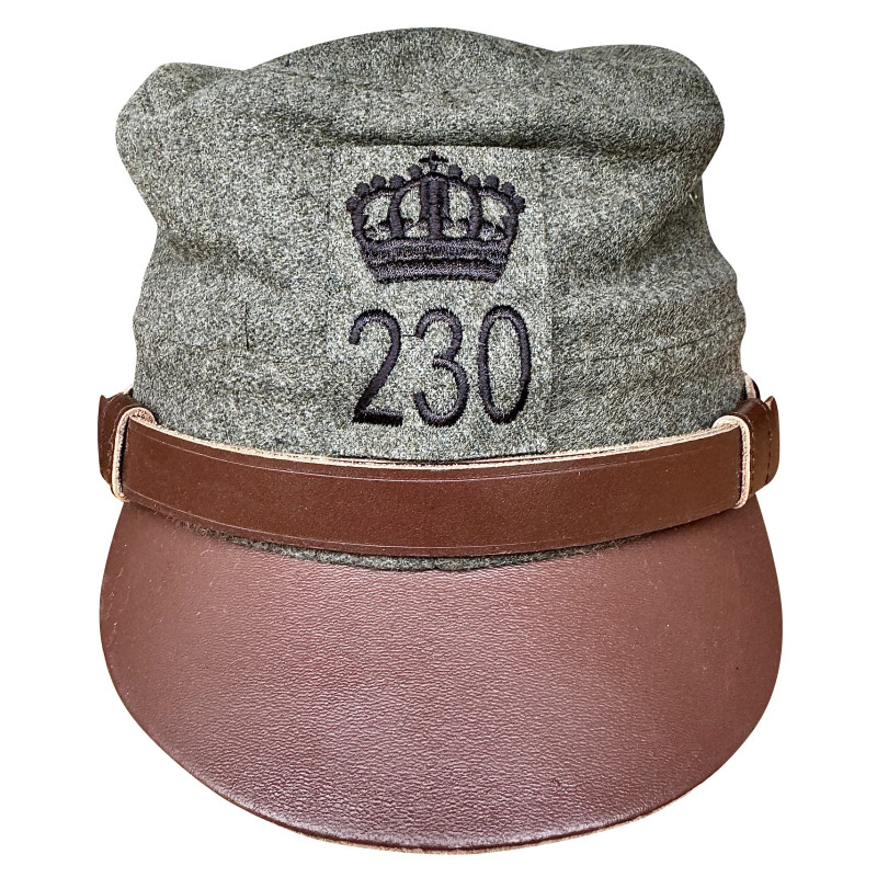 Berretto Modello 1909 da Truppa MARRONE - 230° Reggimento di Fanteria Brigata "Campobasso"