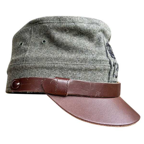 Italian Model 1909 Troop Field Cap BROWN - 139th Infantry Regiment “Bari” Brigade