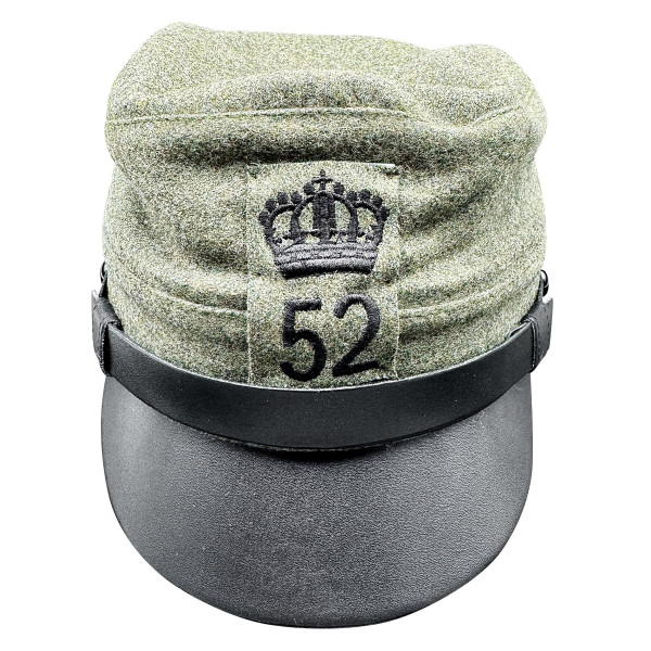 Berretto Modello 1909 da Truppa - 52° Reggimento di fanteria Brigata “Alpi”