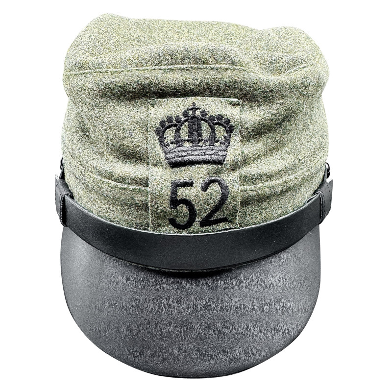 Berretto Modello 1909 da Truppa - 52° Reggimento di fanteria Brigata “Alpi”
