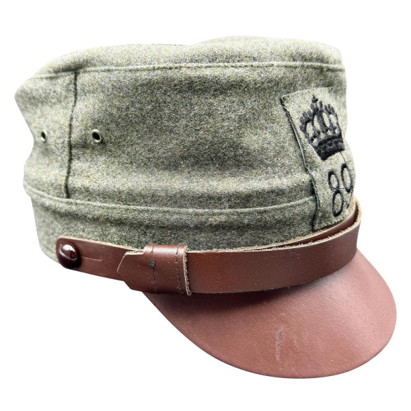Berretto Modello 1909 da Truppa MARRONE - 89° Reggimento di fanteria Brigata “Salerno”