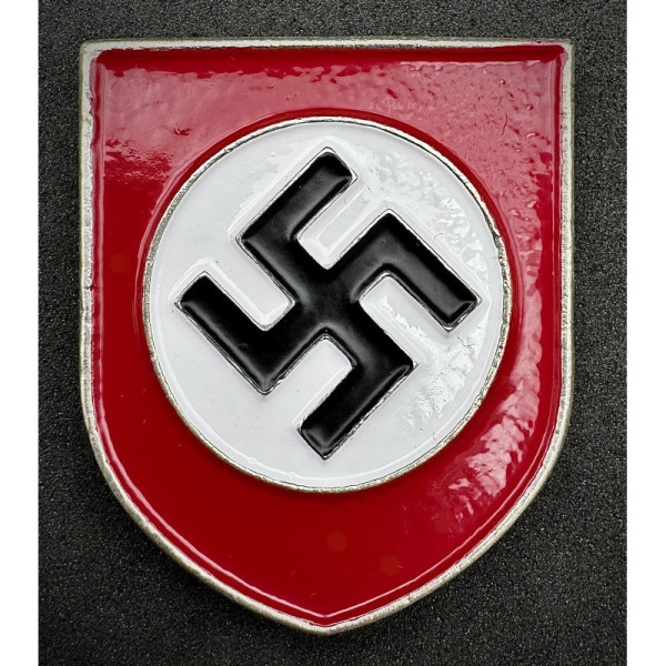 SS Tropical (Pith) Helmet Insignia (Swastika)