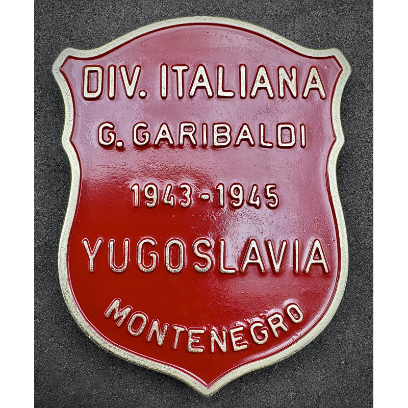 Abzeichen Italienische Partisanenabteilung "Garibaldi" (Montenegro)