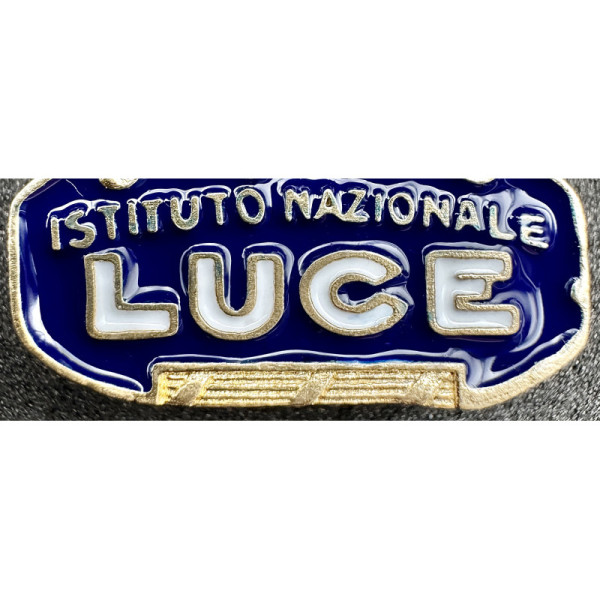 Badge "Istituto Nazionale Luce" (Educational Cinematographic Union)