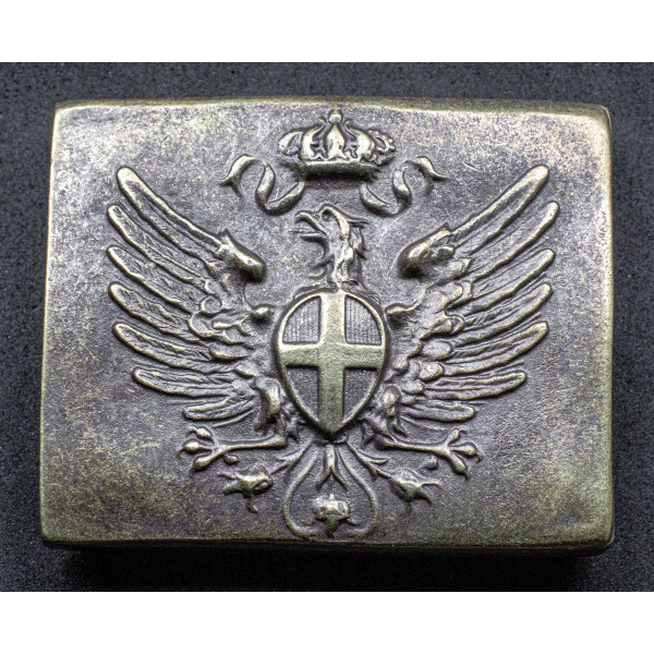 Fibbia - Regio Esercito WW11914 (variante con passante singolo)