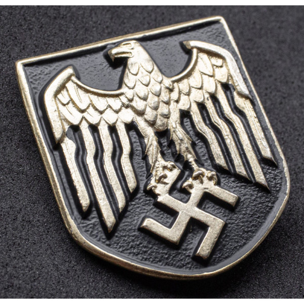 Kriegsmarine Tropical (Pith) Helmet Insignia (Eagle)