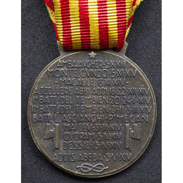 Medaglia "Corpo d'Armata Eritreo" Guerra Etiopia 1935-36