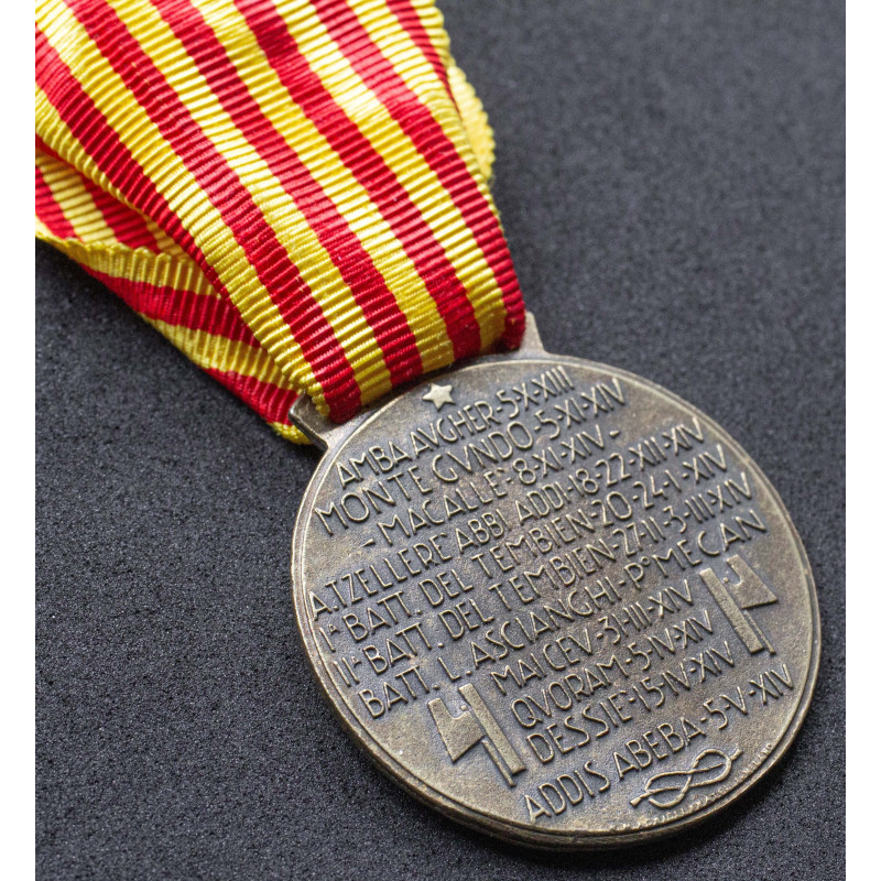 Medaille „Eritreisches Armeekorps“ Äthiopienkrieg 1935-36