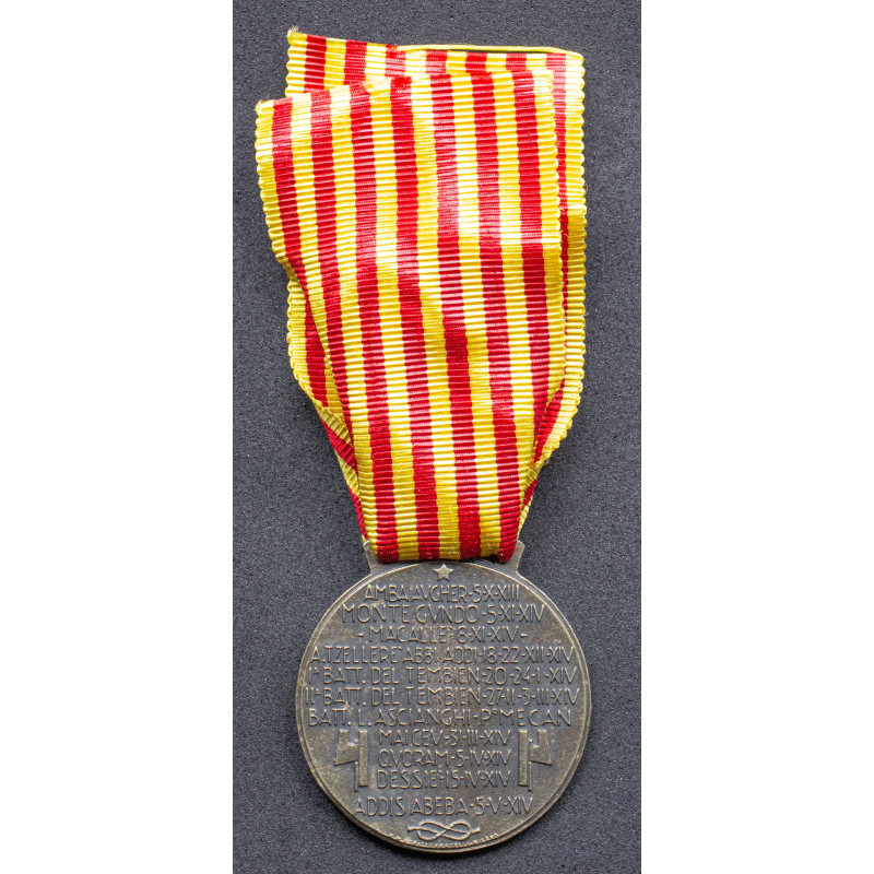 Medaglia "Corpo d'Armata Eritreo" Guerra Etiopia 1935-36