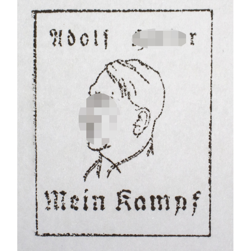 Stamp - Adolf Hitler Mein Kampf