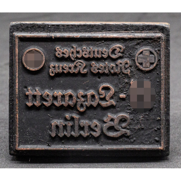 Timbro - DRK SS-Lazarett Berlin