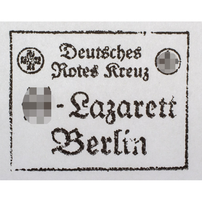 Stamp - DRK SS-Lazarett Berlin
