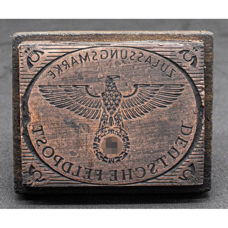 Stempel - Deutsche Feldpost Zulassungsmarken
