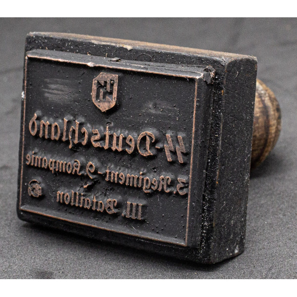 Stamp - SS-Deutschland 3. Regiment - 9. Kompanie - III. Bataillon