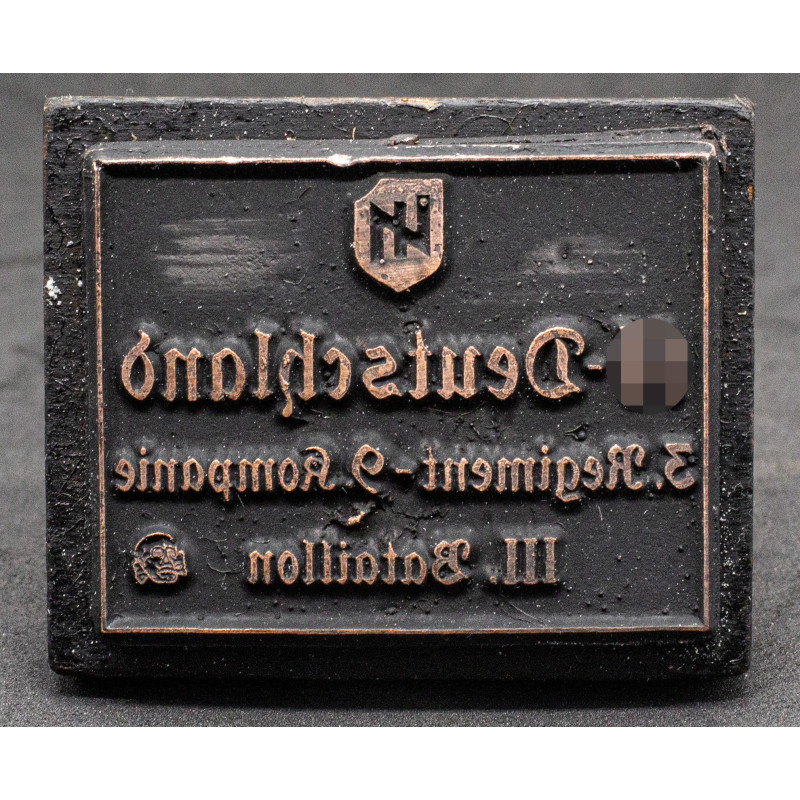 Stamp - SS-Deutschland 3. Regiment - 9. Kompanie - III. Bataillon