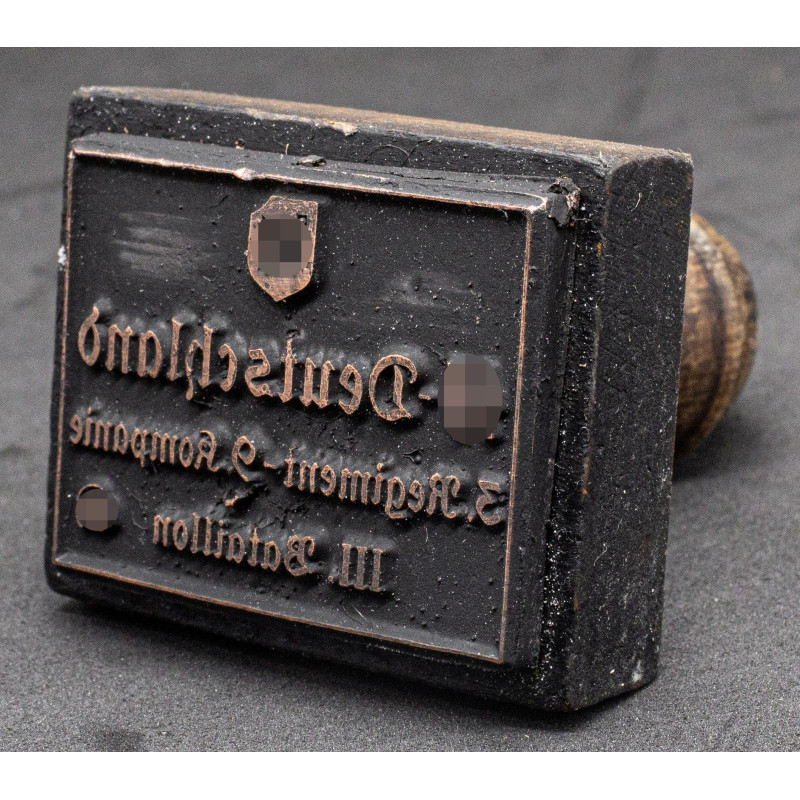 Stamp - SS-Deutschland 3. Regiment - 9. Kompanie - III. Bataillon