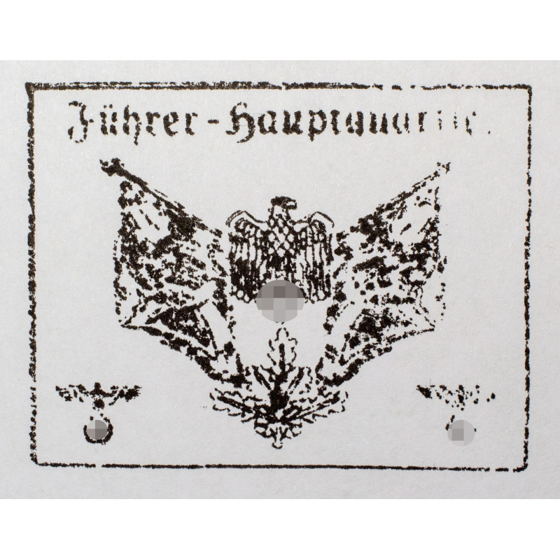 Stamp - Führer-Hauptquartier