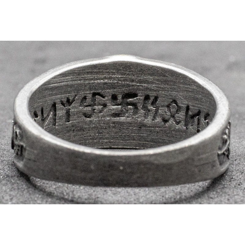 Ring - SS mit eingravierten Runen